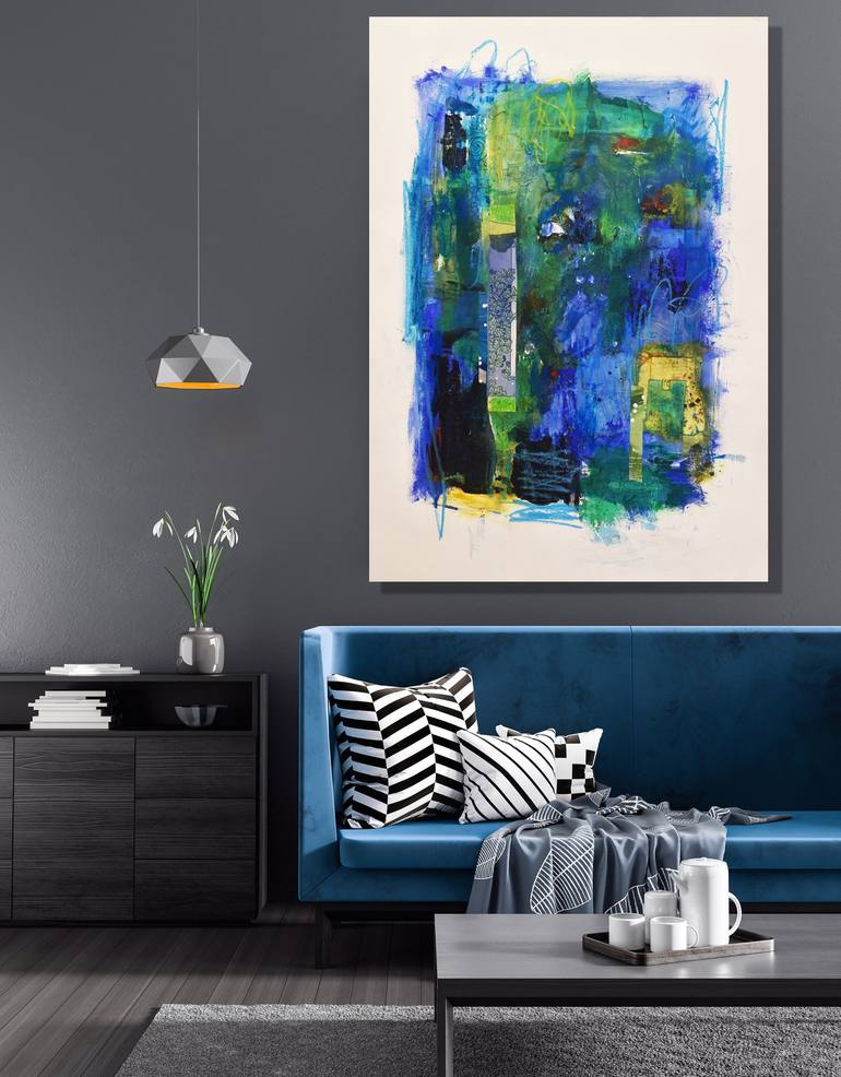 Original Abstract Painting by Linda O'Neill