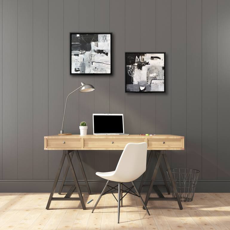 Original Abstract Expressionism Abstract Painting by Linda O'Neill