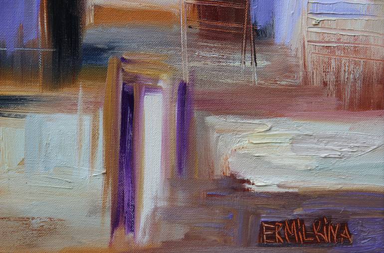 Original Abstract Expressionism Abstract Painting by Ekaterina Ermilkina