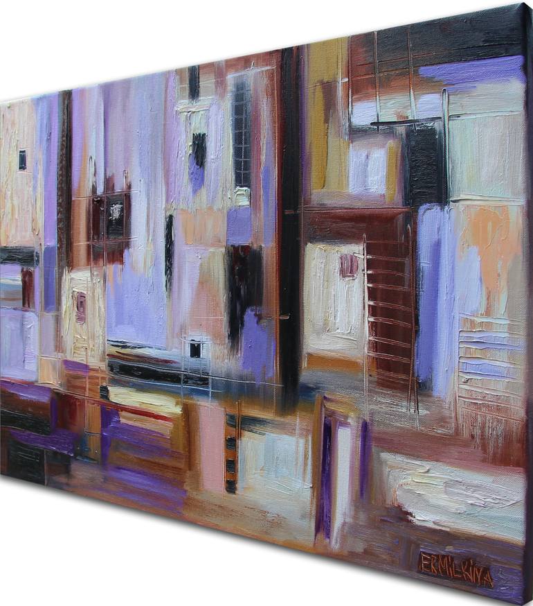 Original Abstract Expressionism Abstract Painting by Ekaterina Ermilkina