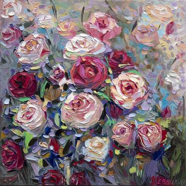 Original Floral Paintings by Ekaterina Ermilkina
