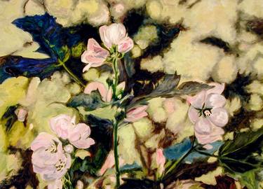 Original Expressionism Botanic Paintings by Russell Van Lieshout