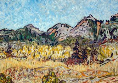 Original Impressionism Landscape Paintings by Russell Van Lieshout