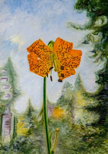 Original Impressionism Botanic Paintings by Russell Van Lieshout