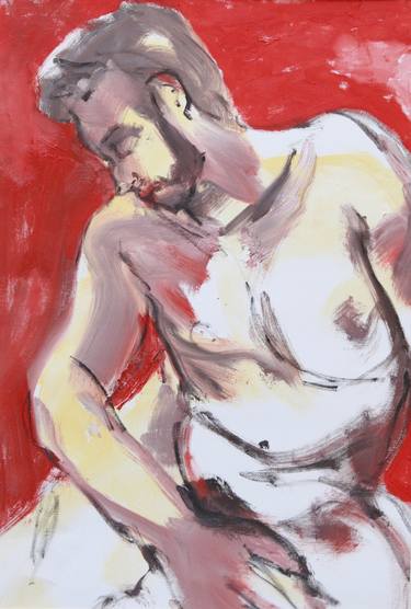 Original Nude Painting by Stephen Gregson