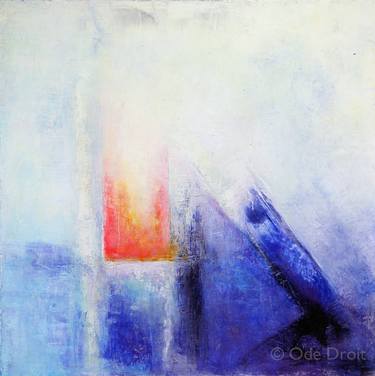 Original Fine Art Abstract Paintings by Ode DROIT