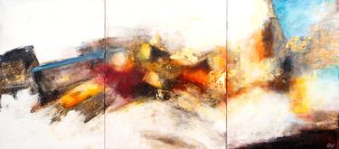 Original Fine Art Abstract Paintings by Ode DROIT