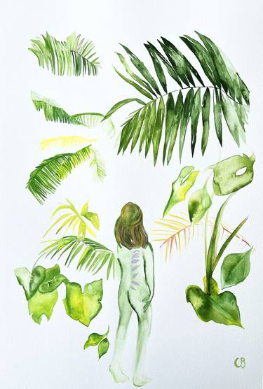 Original Illustration Nature Paintings by Carolina Benavidez