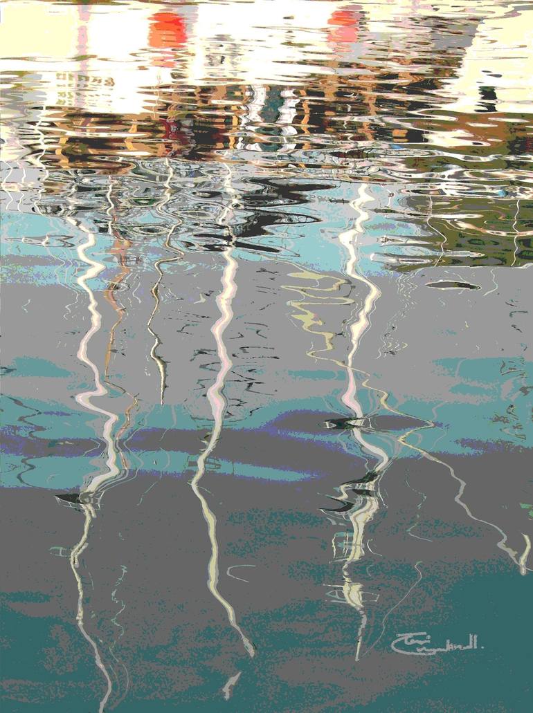 Print of Illustration Water Mixed Media by Terri Cracknell