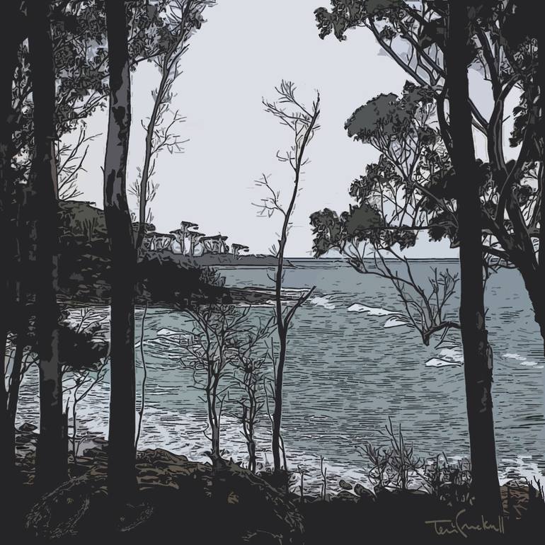 Print of Illustration Nature Mixed Media by Terri Cracknell