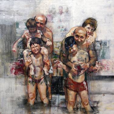 Original Family Paintings by Pilar Lopez Baez