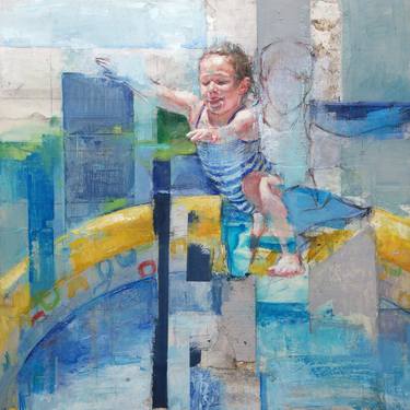 Original Children Paintings by Pilar Lopez Baez