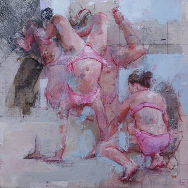 Print of Figurative Children Paintings by Pilar Lopez Baez