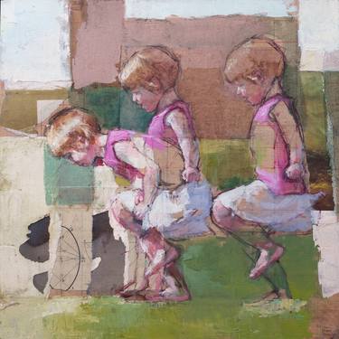 Print of Children Paintings by Pilar Lopez Baez