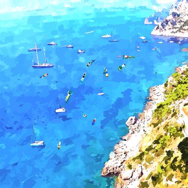 Capri Islands | Tropical Travel Summer Island | Ocean Sea Beach thumb