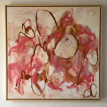 Original Abstract Expressionism Abstract Painting by Emma Lee Cracknell