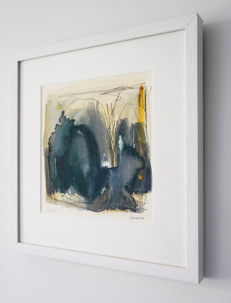 Original Abstract Expressionism Abstract Painting by Emma Lee Cracknell