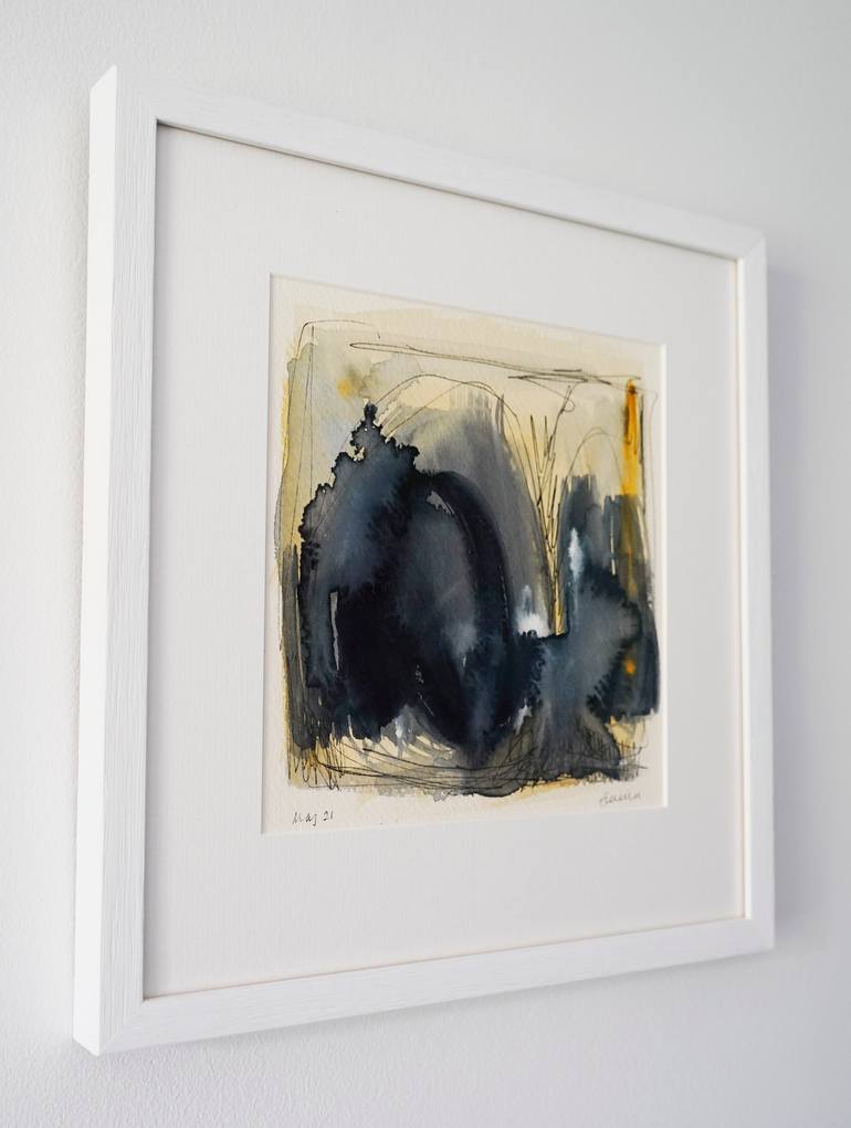 Original Abstract Expressionism Abstract Painting by Emma Lee Cracknell