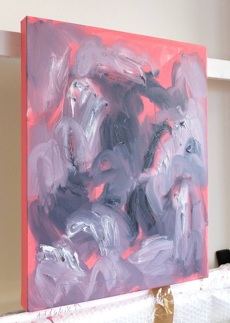 Original Abstract Expressionism Abstract Painting by Emma Lee Cracknell