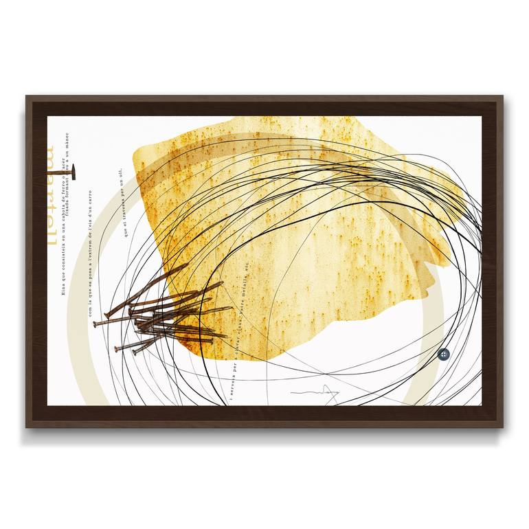 Original Abstract Printmaking by Vicenç Marco