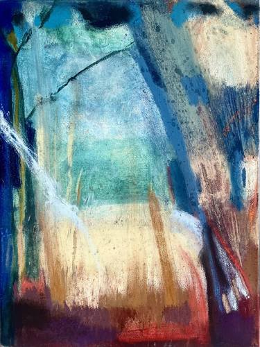Original Fine Art Abstract Painting by K Kelvin