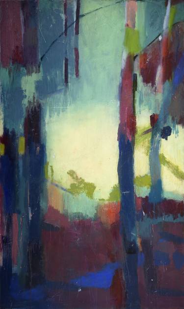Print of Abstract Landscape Paintings by K Kelvin