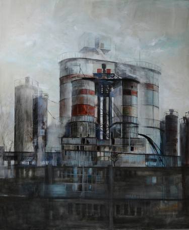 Print of Realism Architecture Paintings by Ionut Vidican