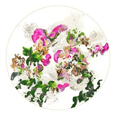 Print of Floral Collage by Corinne Natel