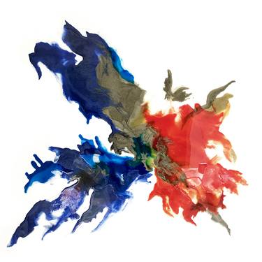 Original Conceptual Abstract Paintings by Corinne Natel