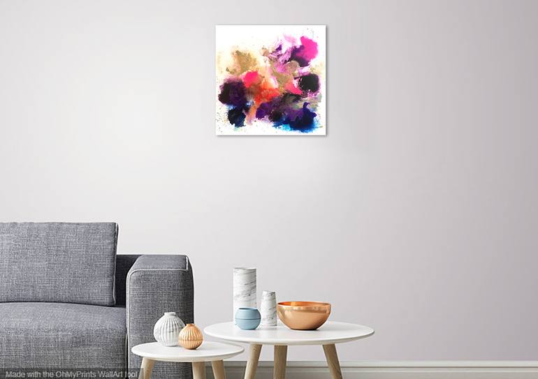 Original Abstract Painting by Corinne Natel