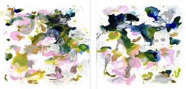 Print of Abstract Expressionism Abstract Paintings by Corinne Natel