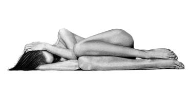 Original Figurative Nude Drawings by Paul Stowe