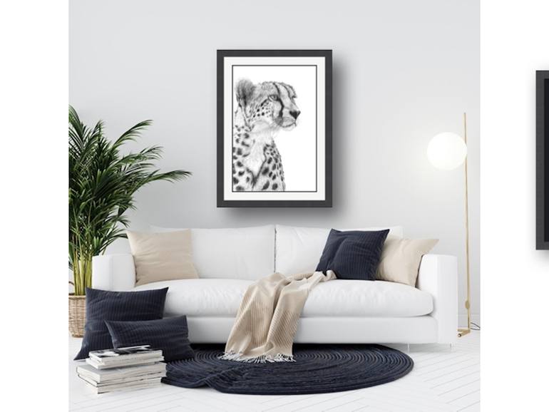 Original Photorealism Animal Drawing by Paul Stowe