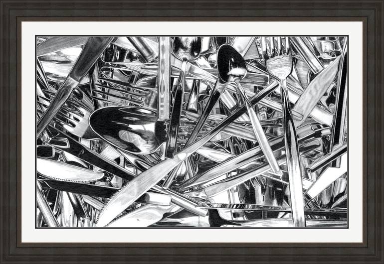 Original Photorealism Still Life Drawing by Paul Stowe