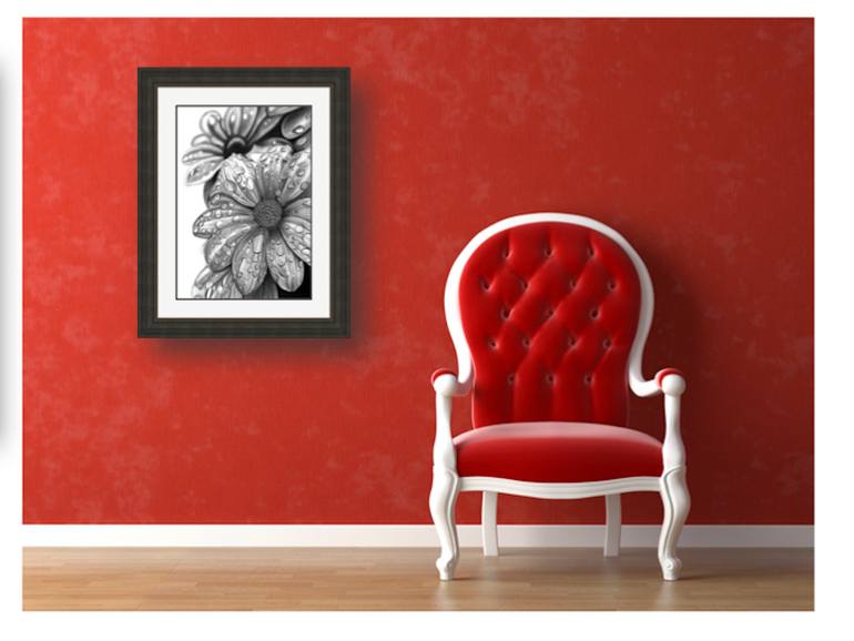 Original Photorealism Botanic Drawing by Paul Stowe