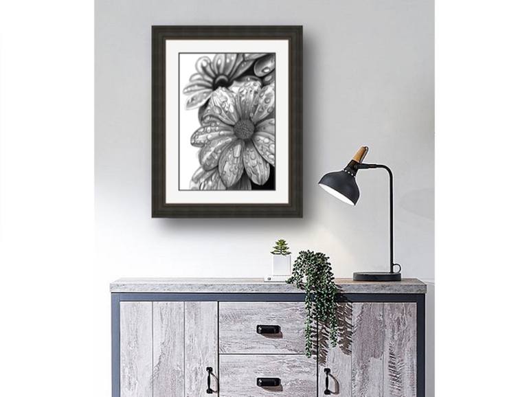 Original Photorealism Botanic Drawing by Paul Stowe