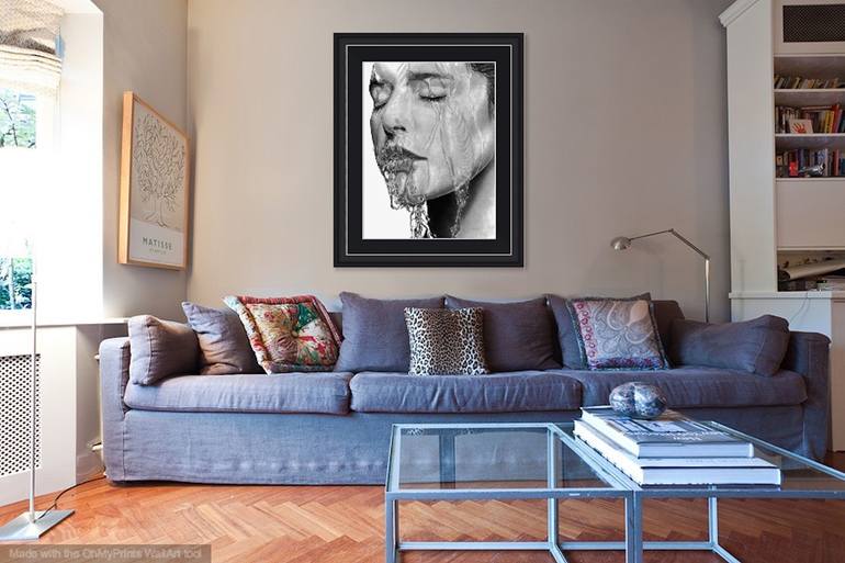 Original Figurative People Drawing by Paul Stowe