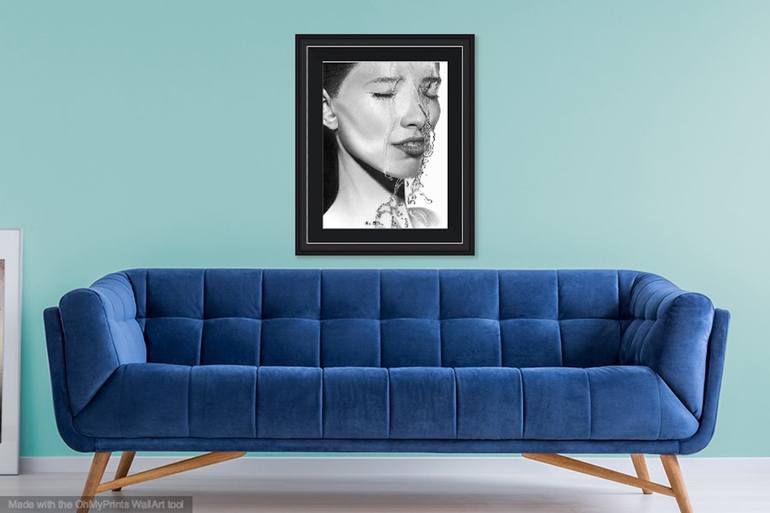 Original Fine Art Portrait Drawing by Paul Stowe