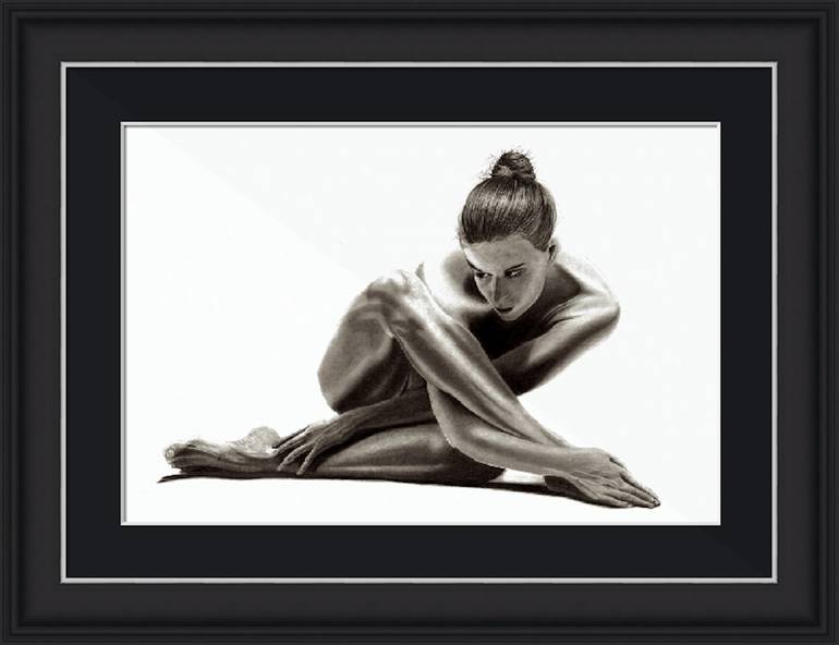 Original Figurative People Drawing by Paul Stowe