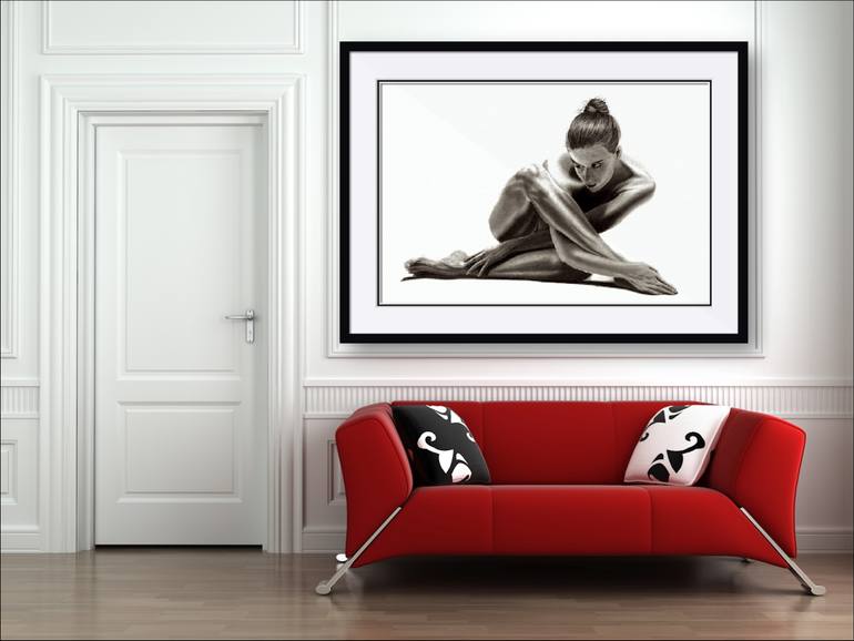 Original Figurative People Drawing by Paul Stowe