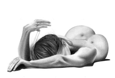 Original Figurative Nude Drawings by Paul Stowe