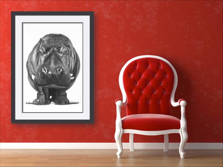 Original Figurative Animal Drawing by Paul Stowe