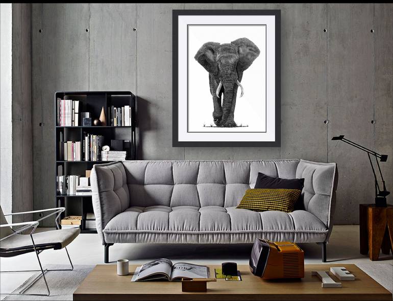 Original Figurative Animal Drawing by Paul Stowe