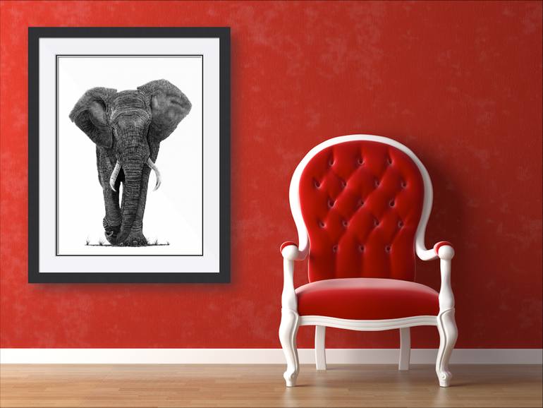 Original Figurative Animal Drawing by Paul Stowe