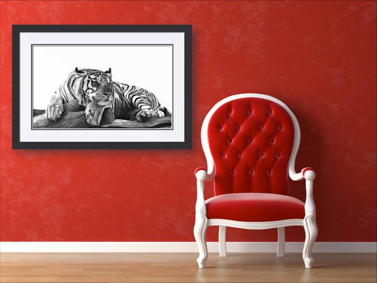 Original Figurative Animal Drawing by Paul Stowe