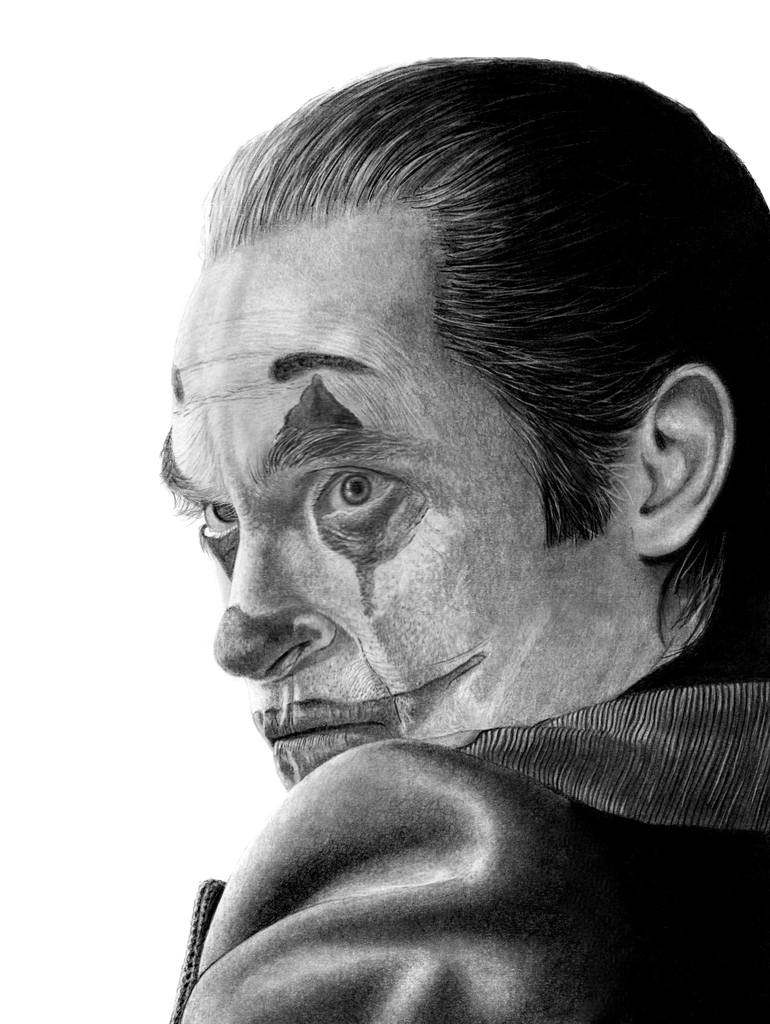 Joker Drawing By Paul Stowe Saatchi Art