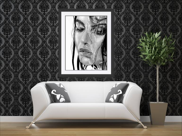 Original Figurative People Drawing by Paul Stowe