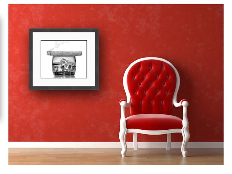 Original Photorealism Food & Drink Drawing by Paul Stowe