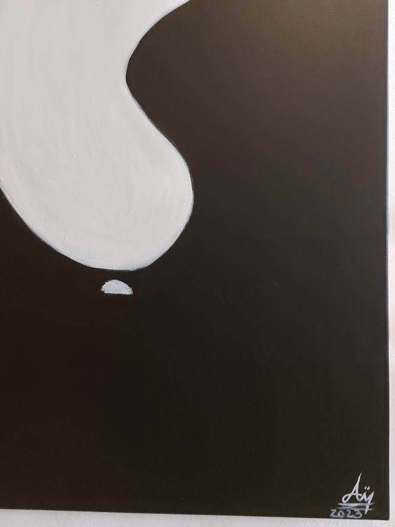 Original Abstract Nude Painting by Alina Mardare - Rossi
