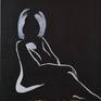 Collection Glow In Dark Nude paintings